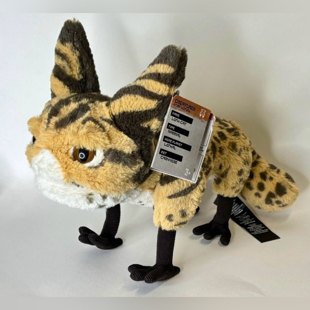 BNWT Disney World exclusive Star Wars Loth Cat electronic plush